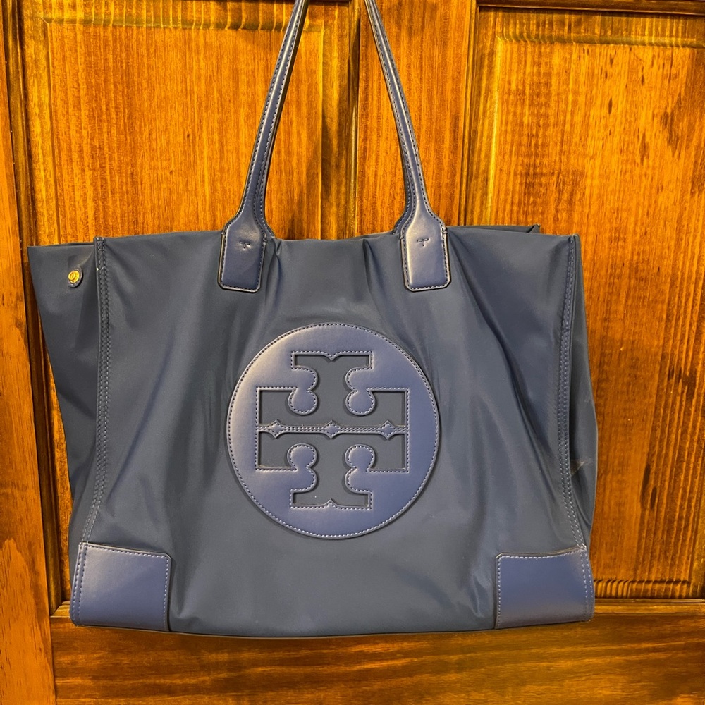 Royal Blue Tory Burch Ella tote
